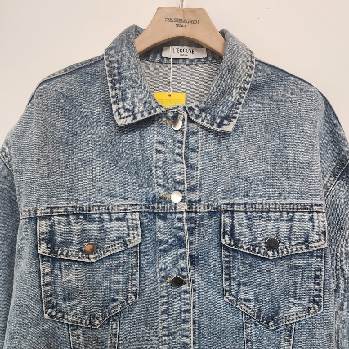 L'ECCOVE 데님 청자켓 상품이미지2