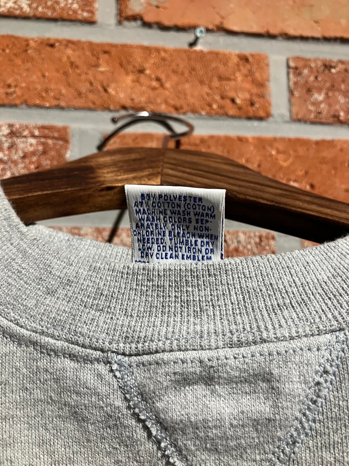 90s USA 빈티지 러셀 플레인 스웻 셔츠 맨투맨 상품이미지6