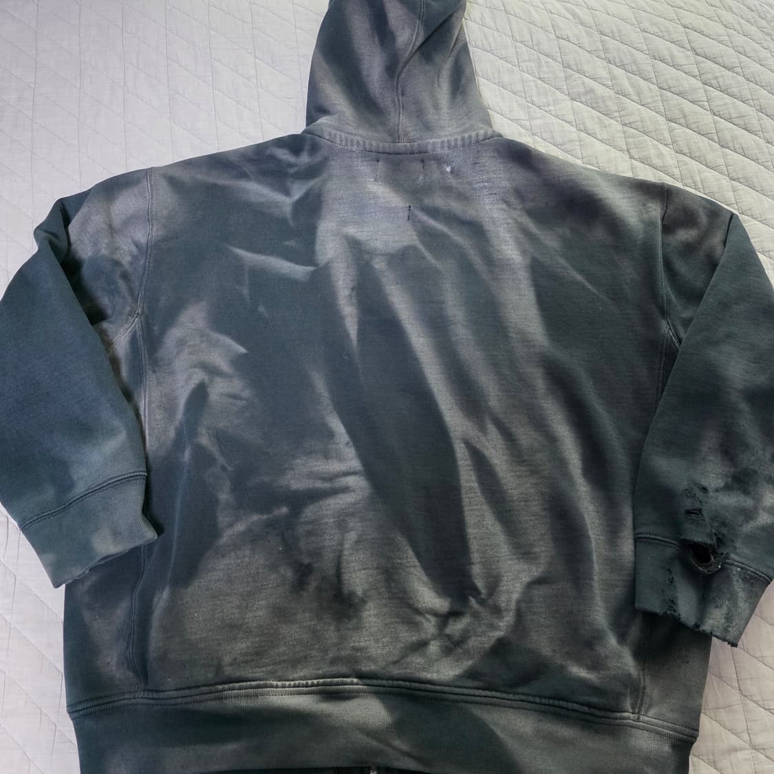 [2XB] 00s 빈티지 올드 폴로 랄프로렌 후드 써멀 트래쉬드 후드집업 상품이미지6