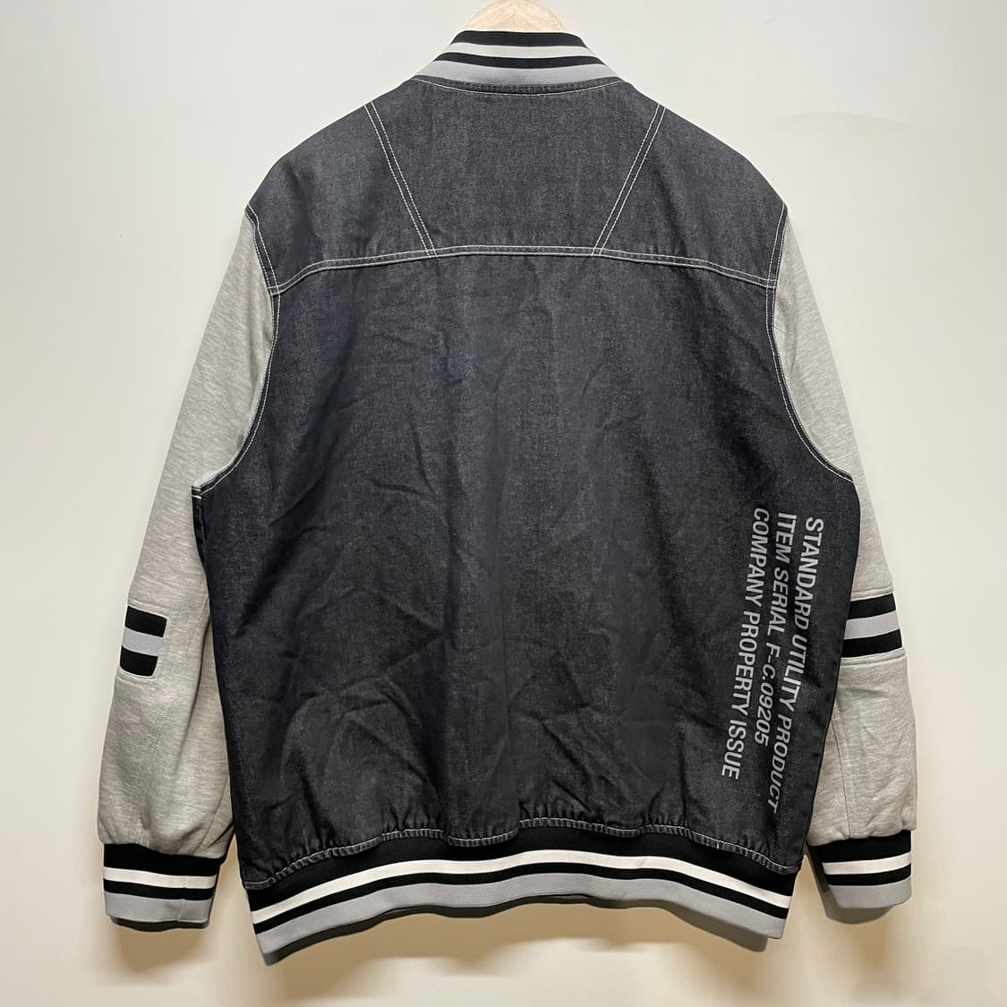 Fubu 후부 더 컬렉션 y2k 데님 바시티 상품이미지3