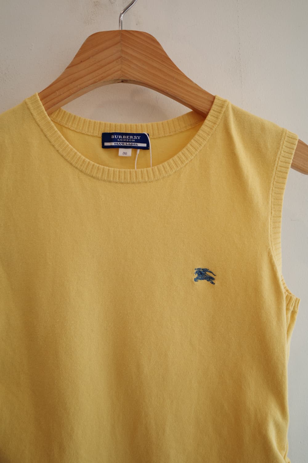 BURBERRY 버버리 블루라벨 슬리브리스 니트 상품이미지2