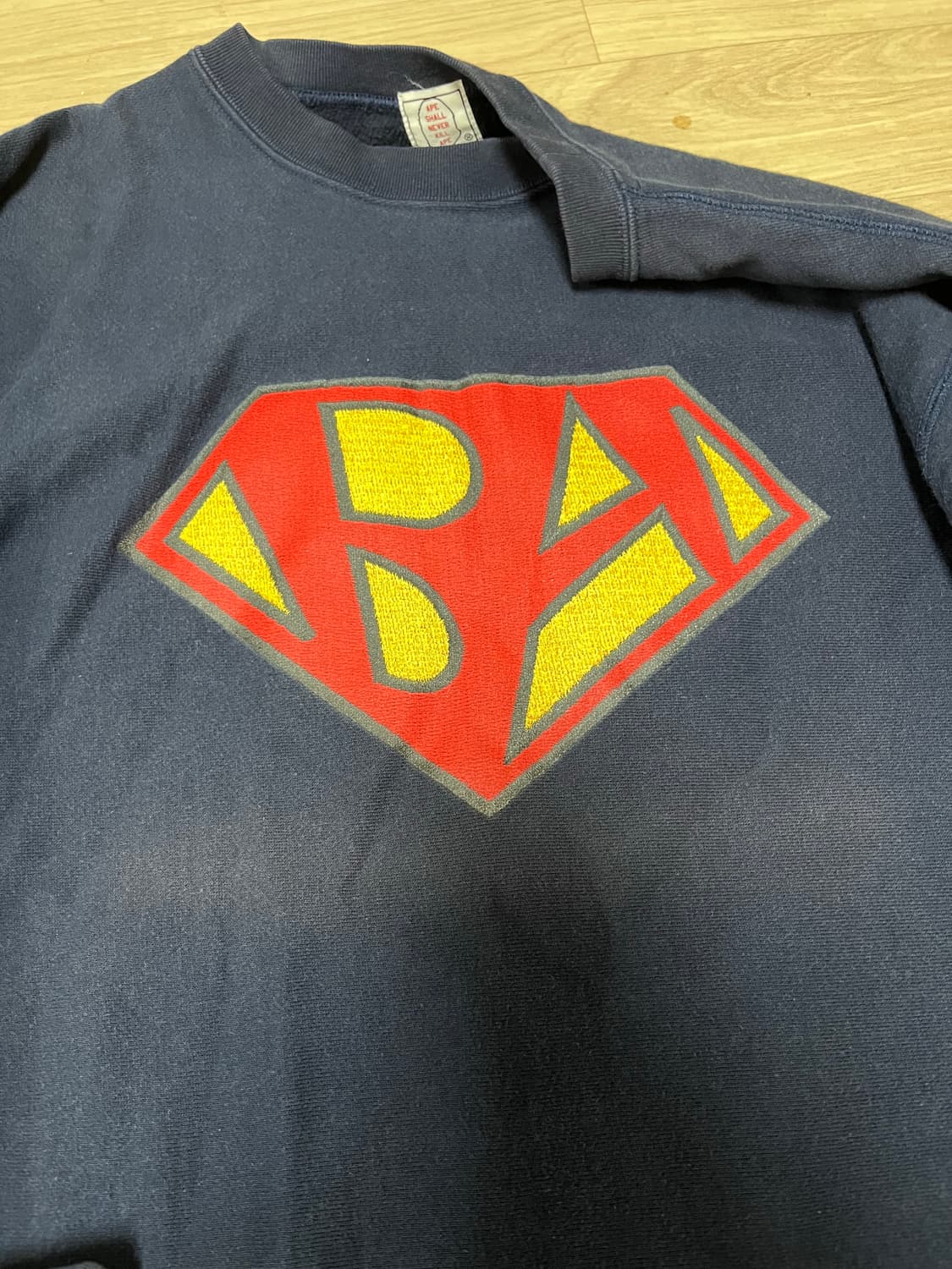 00s 올드 베이프 스웻셔츠 m 상품이미지2