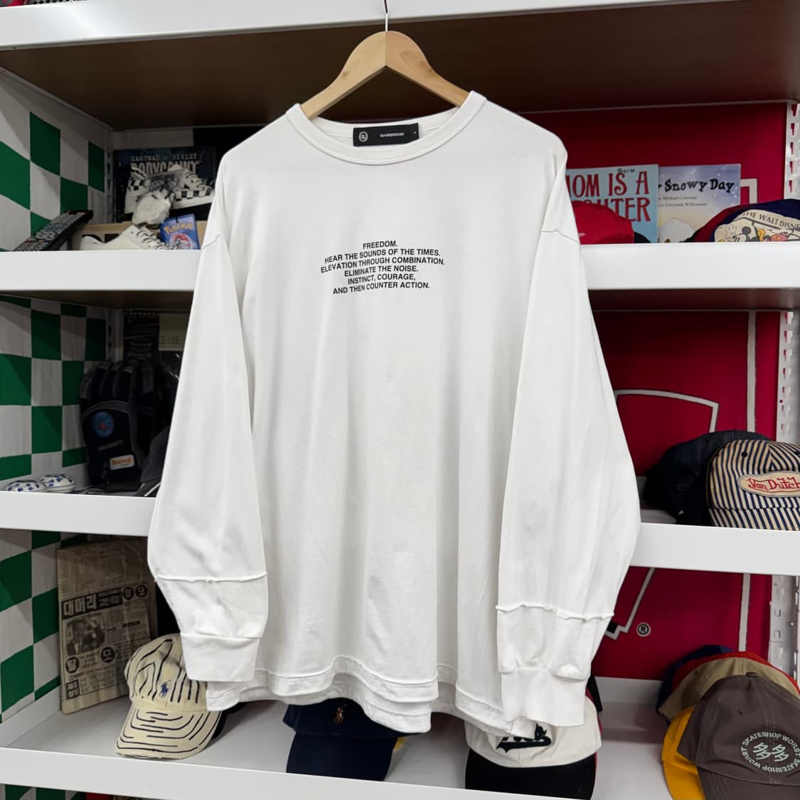 GU x 언더커버 롱슬리브 티셔츠 (L)     상품이미지1