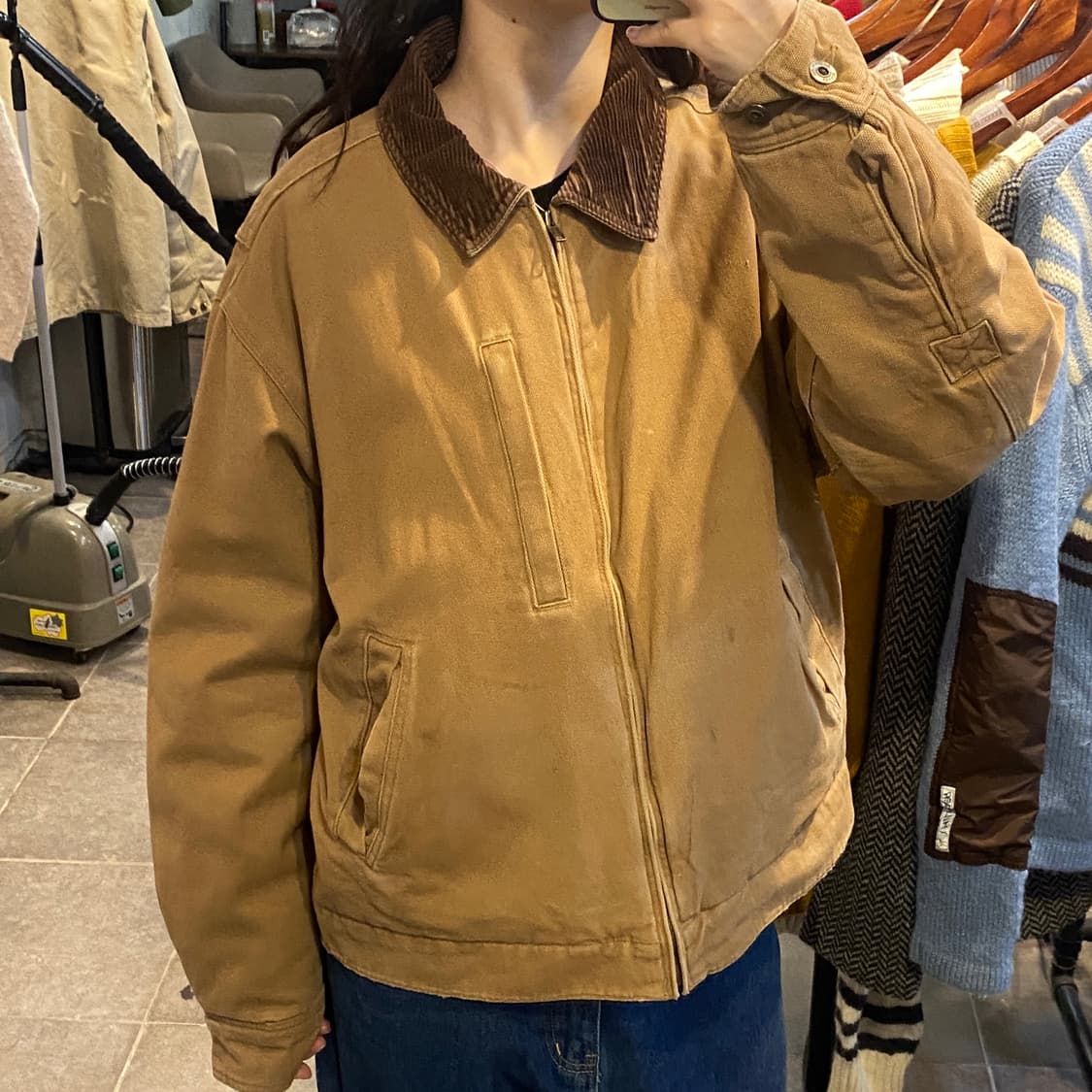 [NO.9] VTG 카라 워크자켓 상품이미지2