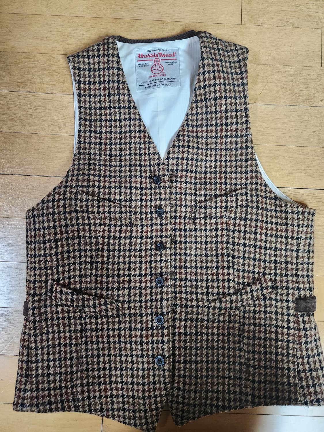 빔즈플러스 트위드 베스트 L사이즈(새제품) 상품이미지1