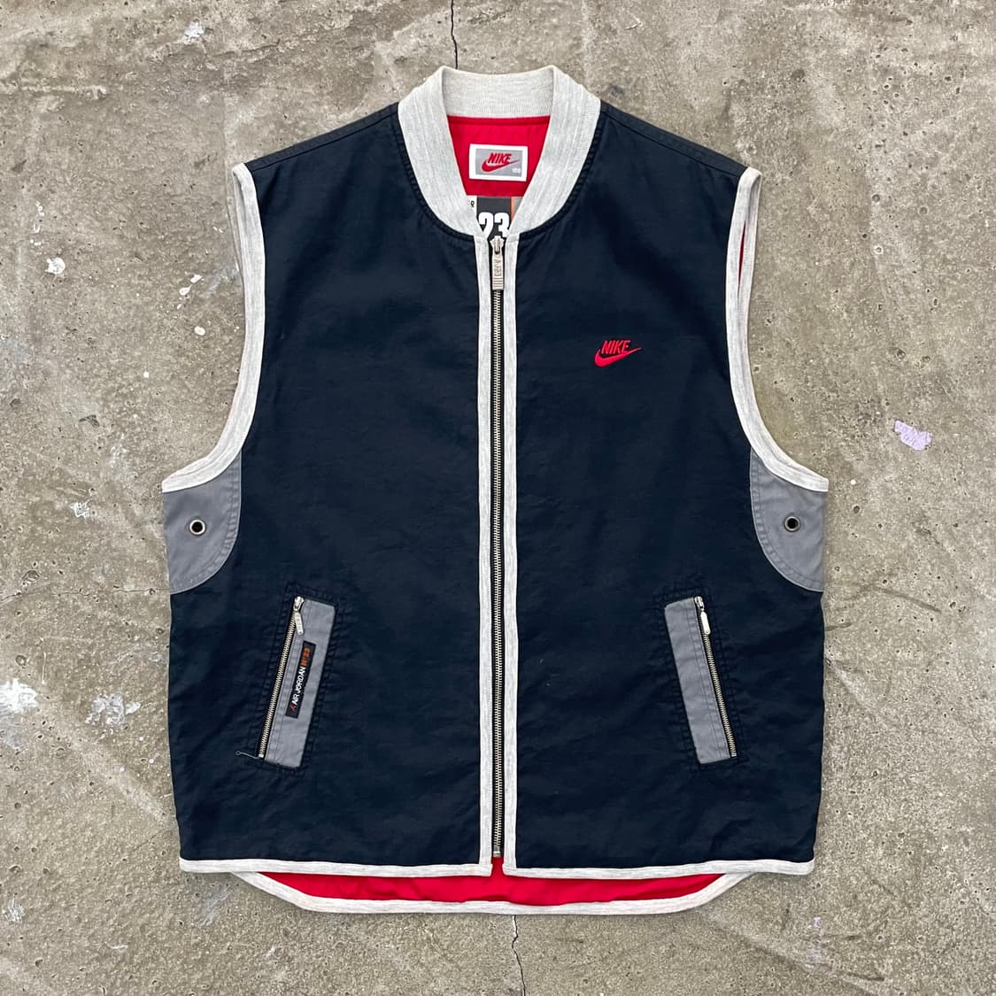 90's 나이키 에어조던 23 집업 베스트 L 상품이미지1