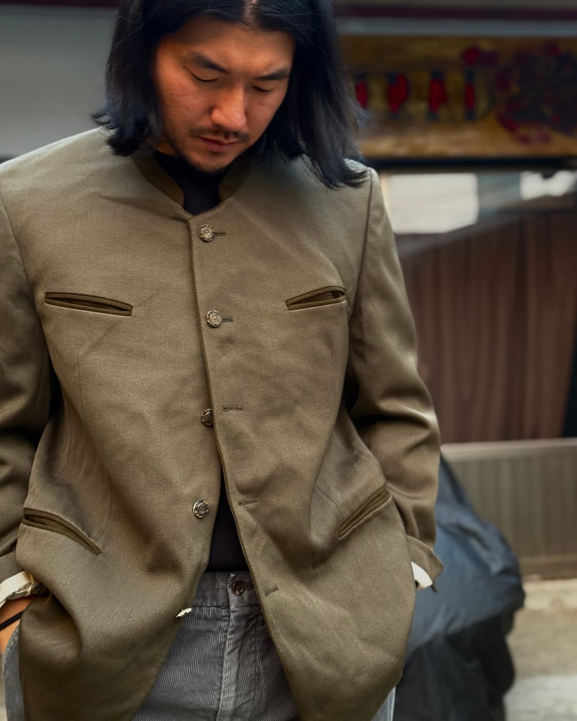 60-70‘s Gustav Worm 티롤리안 자켓 103-105 상품이미지8