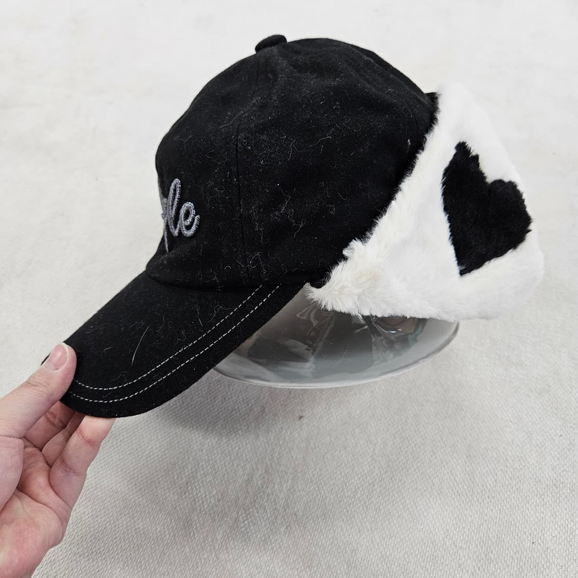 [F] 와이드앵글 하트퍼 귀달이 볼캡 0121Y2 상품이미지4