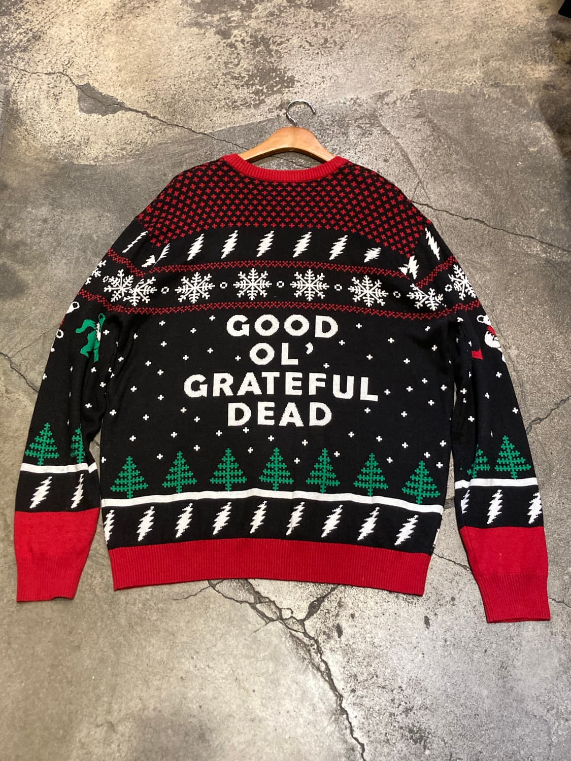 Grateful Dead 그레이트풀 데드 크리스마스 니트 상품이미지2