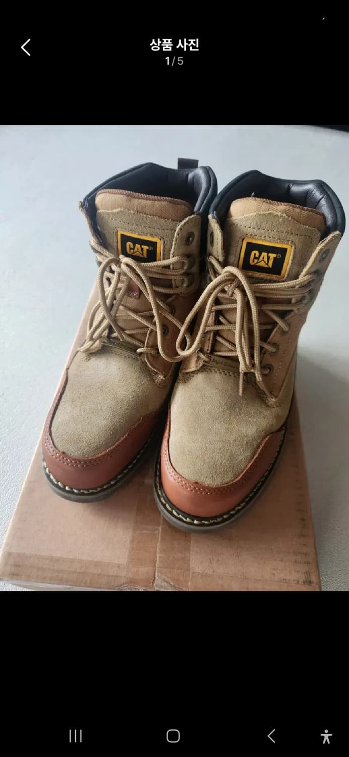 나이젤카본x캣 nigel cabourn X cat boots 상품이미지1