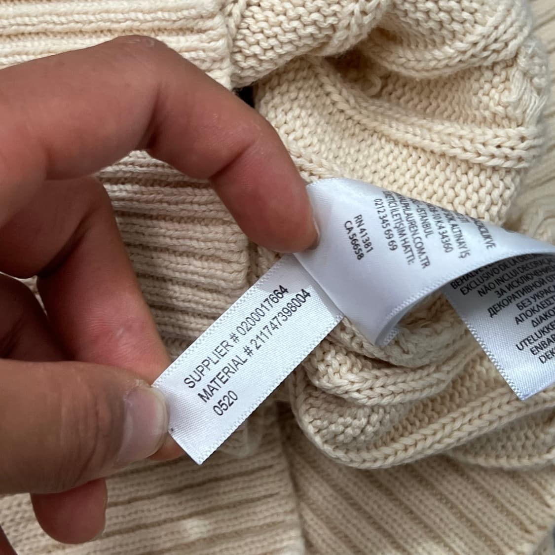 [우먼90] 폴로 랄프로렌 니트 상품이미지5