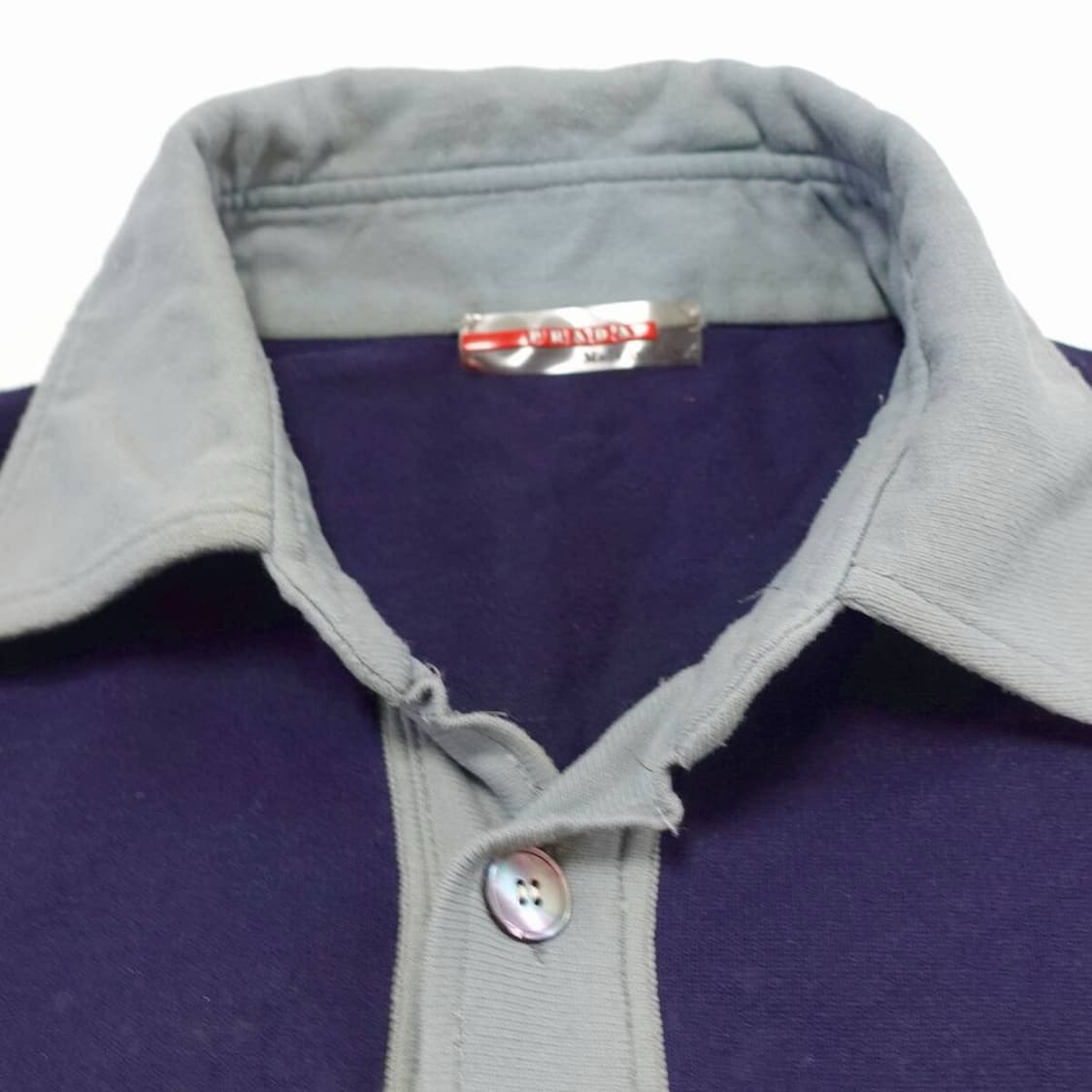 prada two-tone polo red tab 상품이미지3