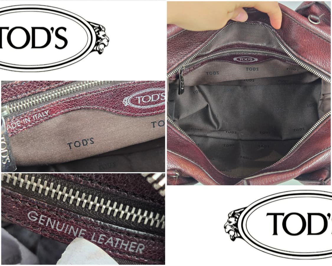 TOD'S 토즈 D 스타일링 바울레토 디백 가방 미디움 정품 토트백 상품이미지9