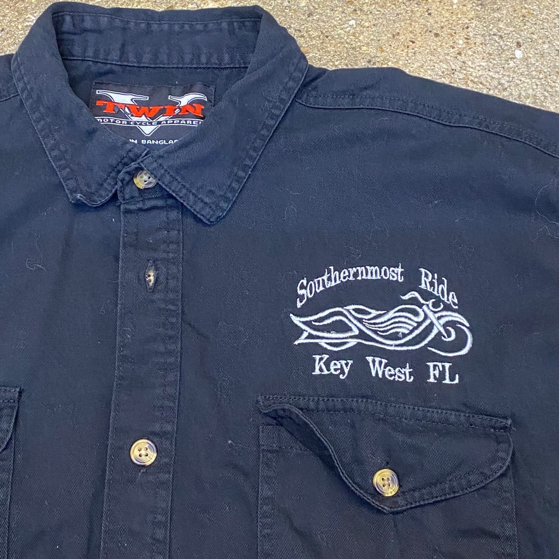 미국 빈티지 Vanson leather 라이더 조끼 바이크 민소매 셔츠 상품이미지3