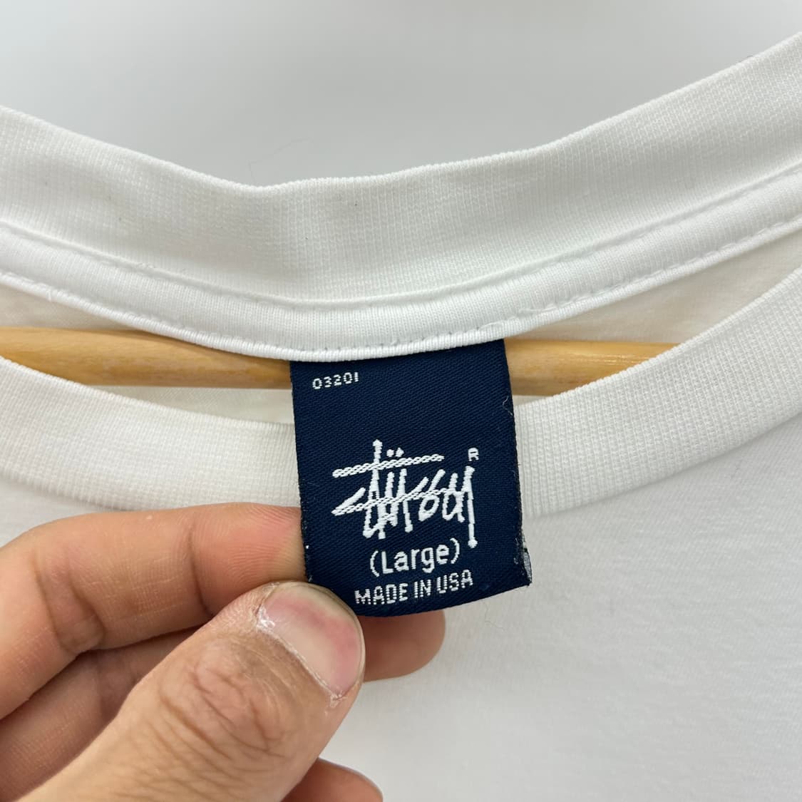 [STUSSY] 90s 스투시 스펠아웃  반팔티셔츠 상품이미지6