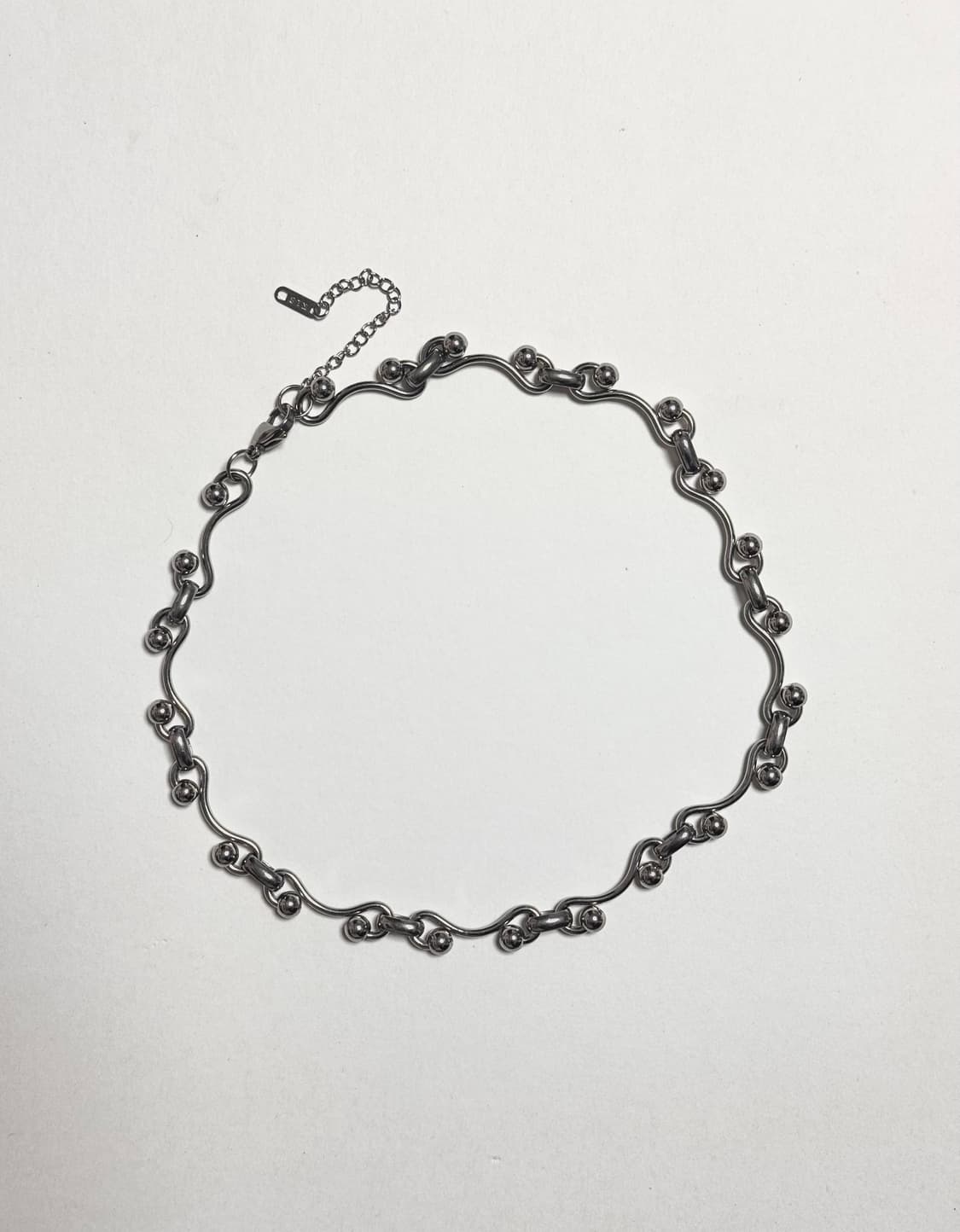 Wavey all a.steel acc necklace ver. 상품이미지1