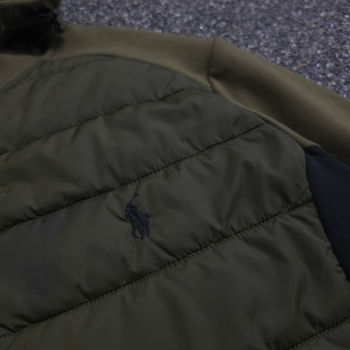 폴로 랄프로렌 신형 포니 로고 경량 후드 자켓 (M) 상품이미지3