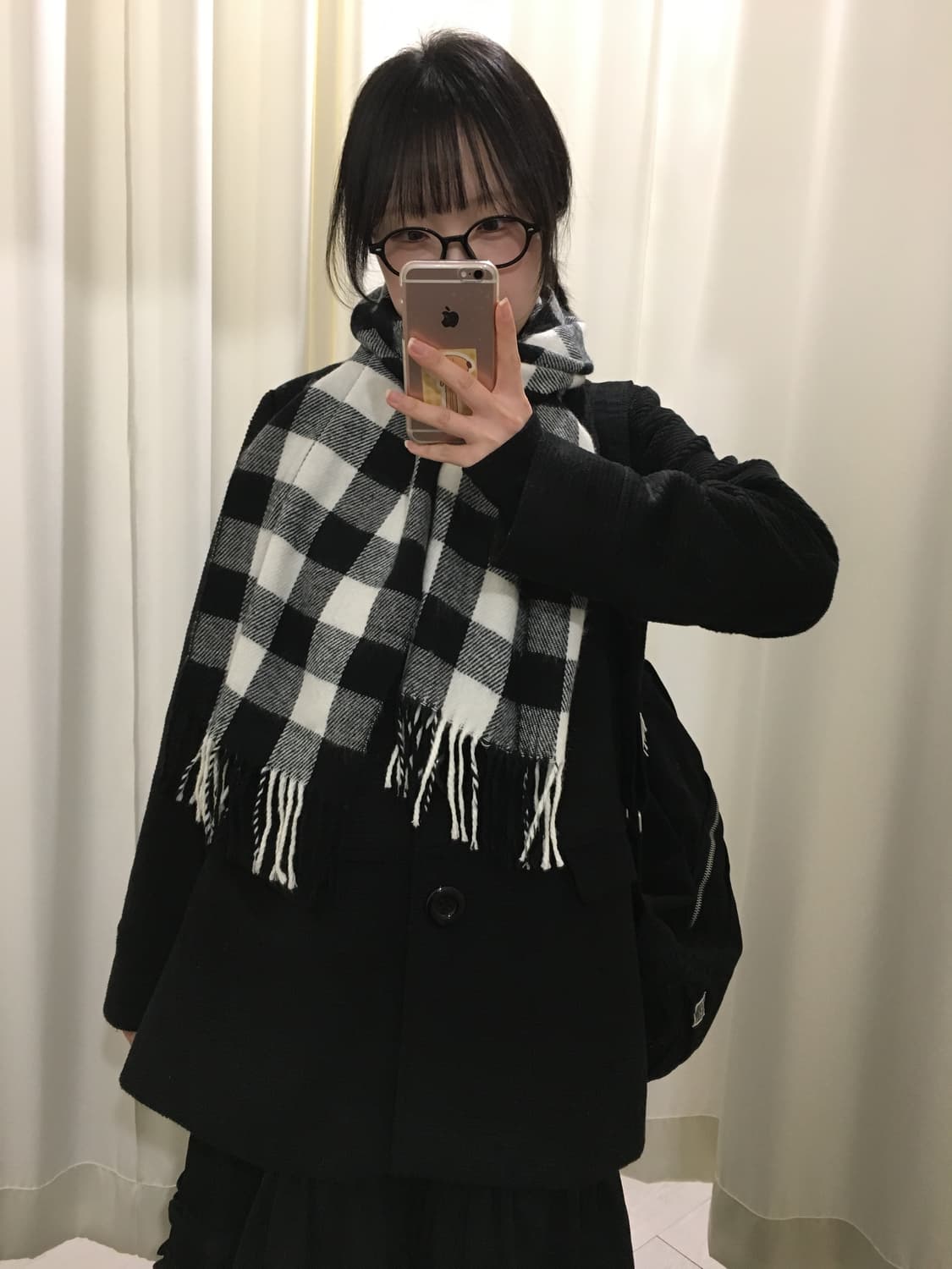 타탄체크 머플러 상품이미지3