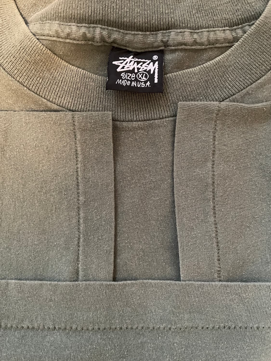 Early 90s Stussy Knowledge is King Shirt 상품이미지3