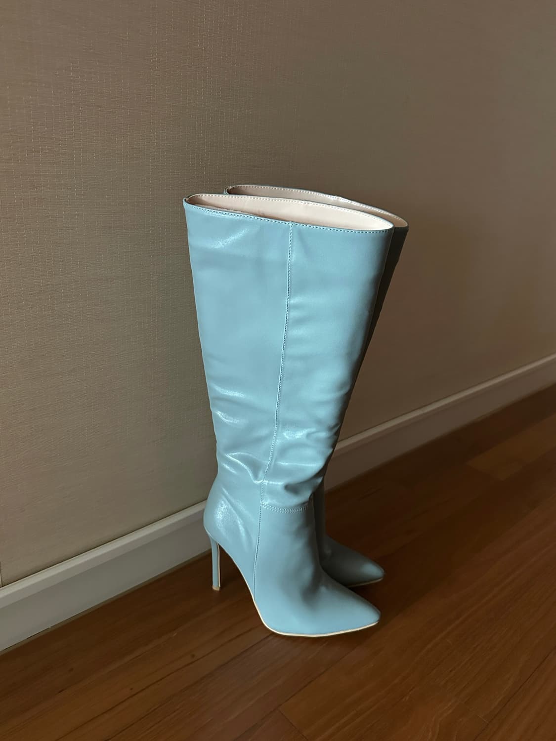 뮤트색 롱부츠 UK4 상품이미지1