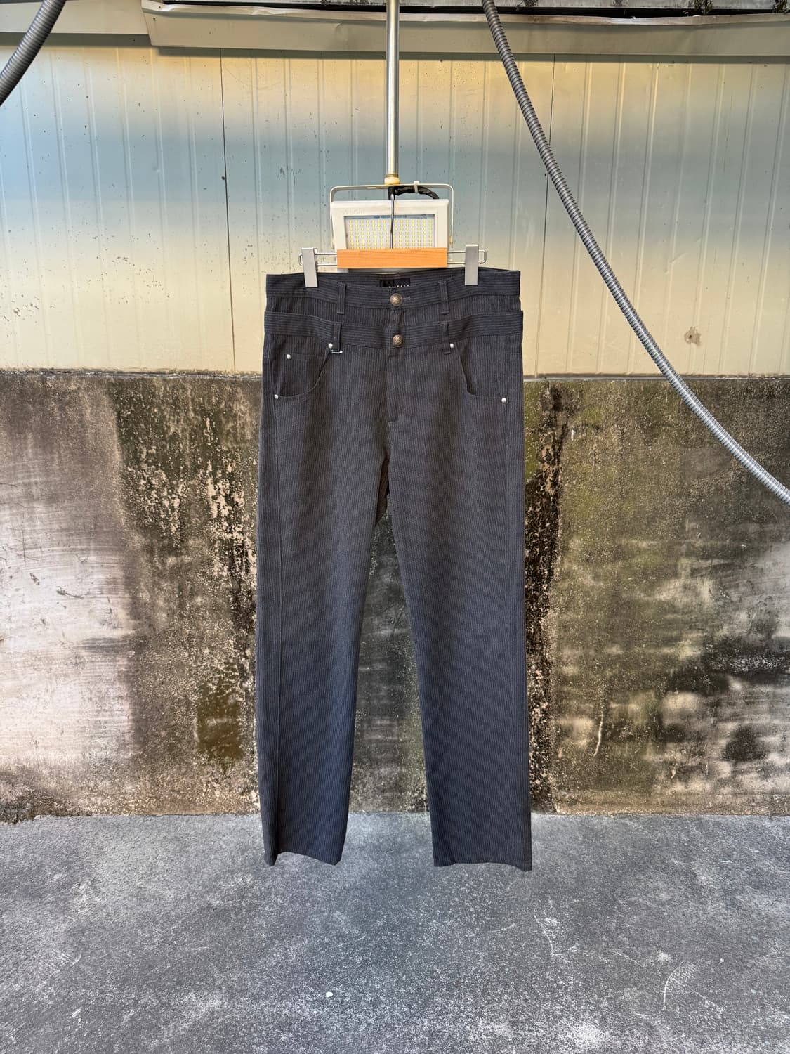 SPINASH 더블 웨이스트 팬츠 상품이미지1