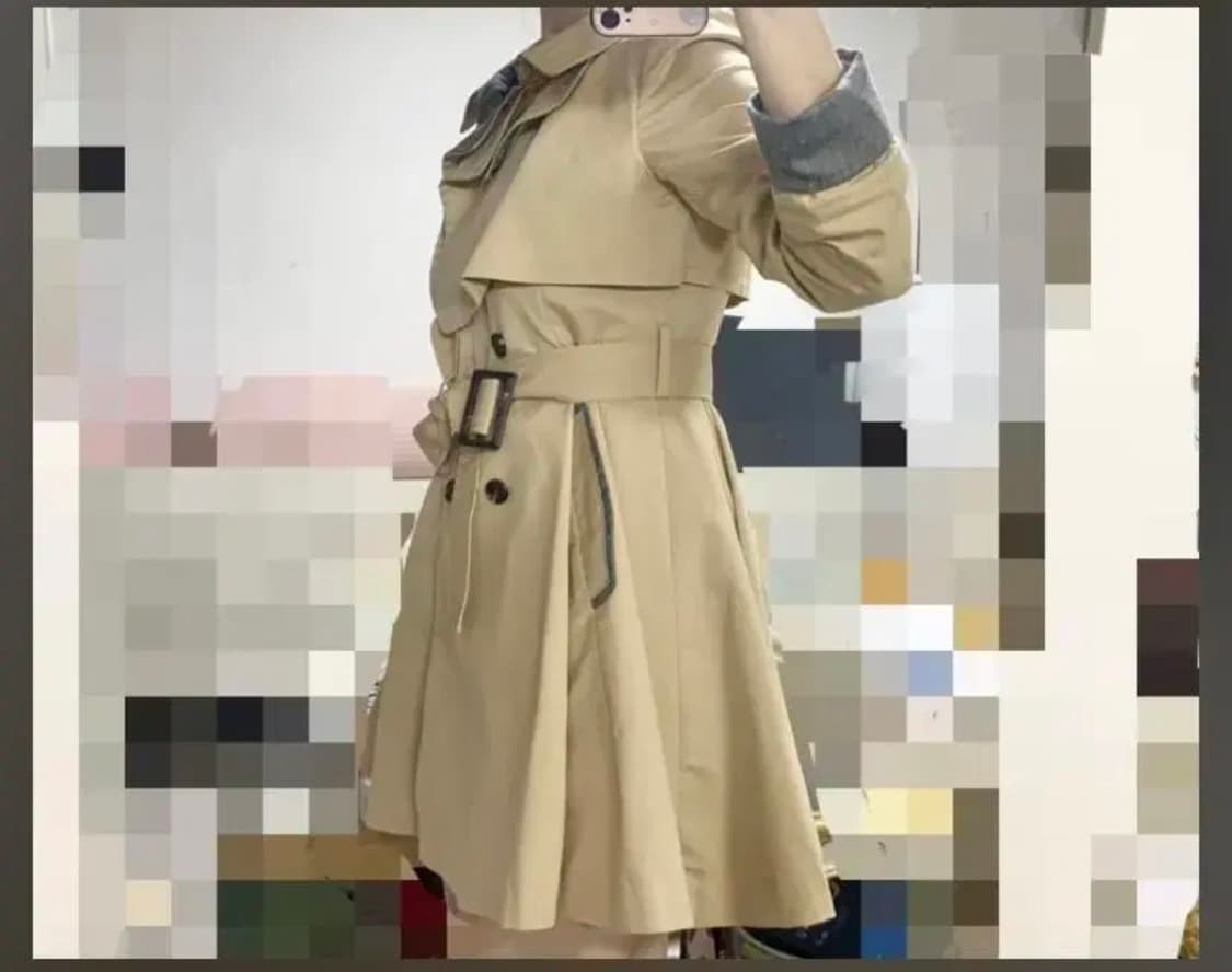 올리브데올리브ㅡ더블 트렌치코트 55 상품이미지3