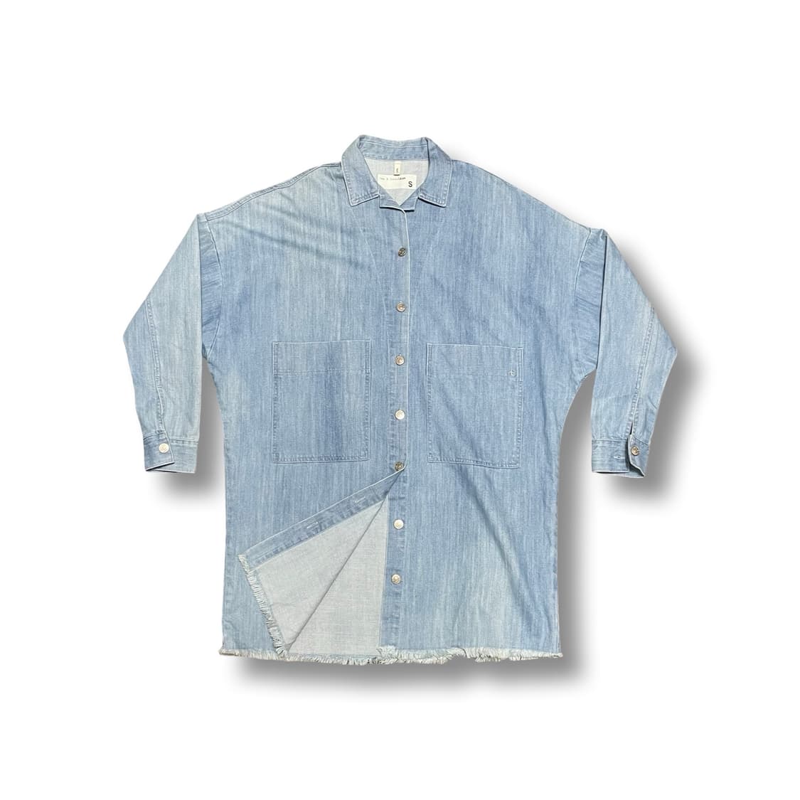 [S] 랙앤본 RAG&BONE 빈티지 롱 데님 셔츠 상품이미지1