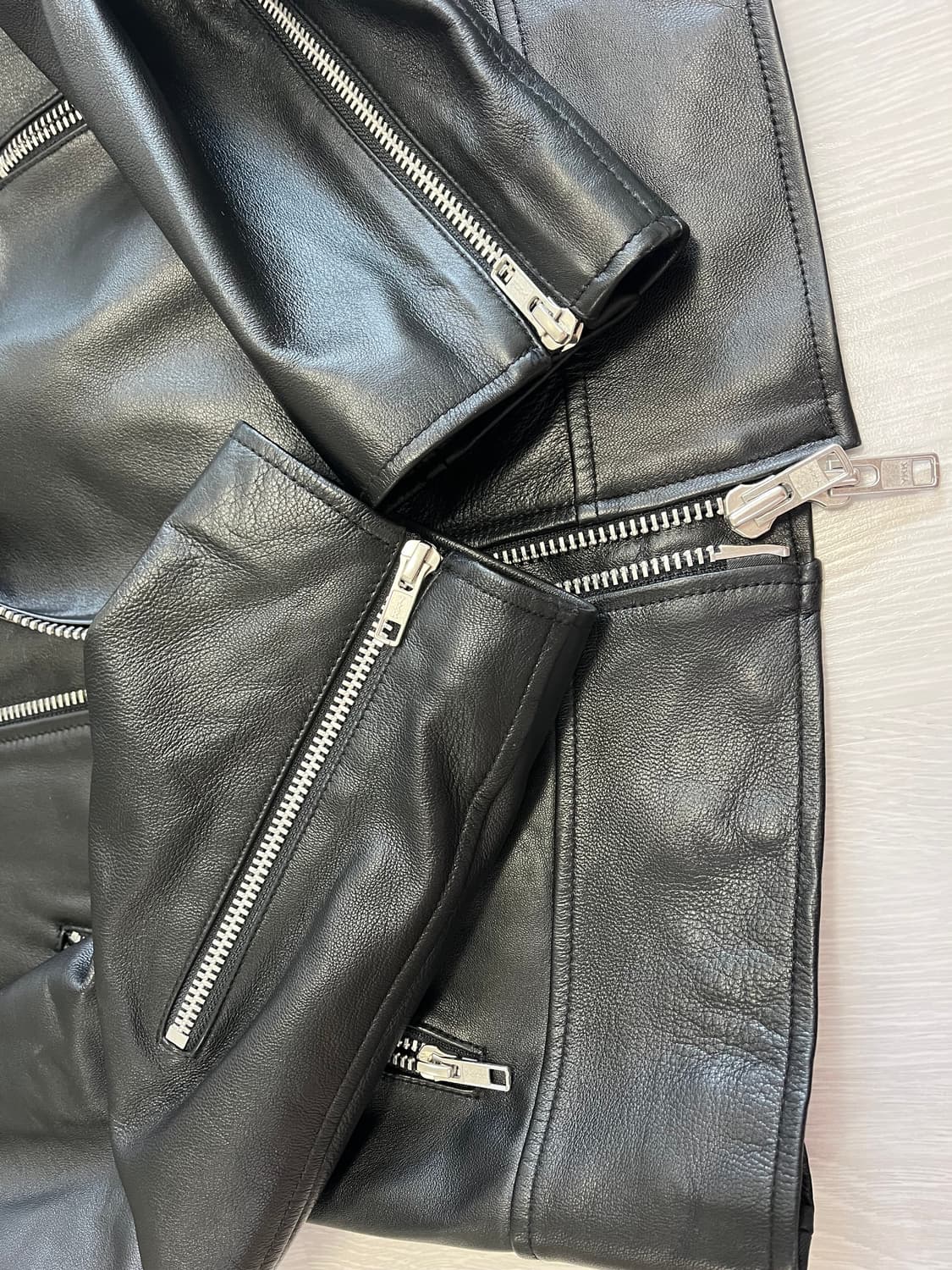 론트 양가죽자켓 L 상품이미지2