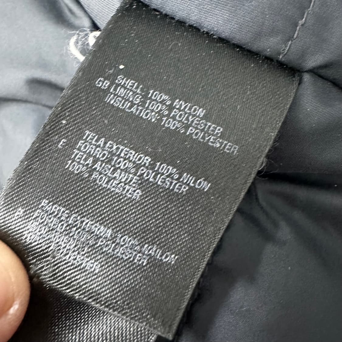 노스페이스 투포켓 두꺼운 바람막이 자켓 블랙 95(M) 상품이미지9