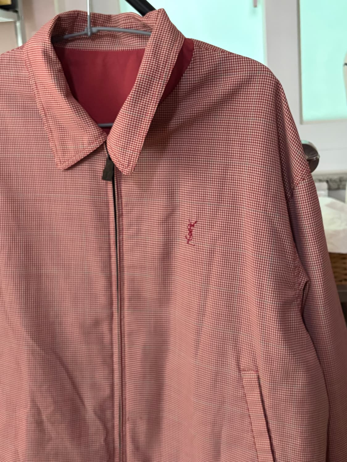 생로랑 리버시블 블루종 자켓 상품이미지5