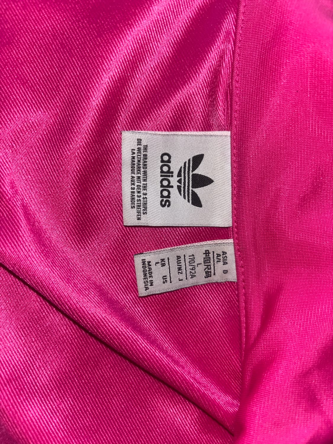 아디다스 파이어버드 핫핑크 져지 상품이미지2