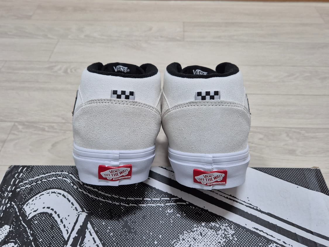 (285) 반스 스케이트 하프캡 화이트블랙 VANS Half Cab 상품이미지5