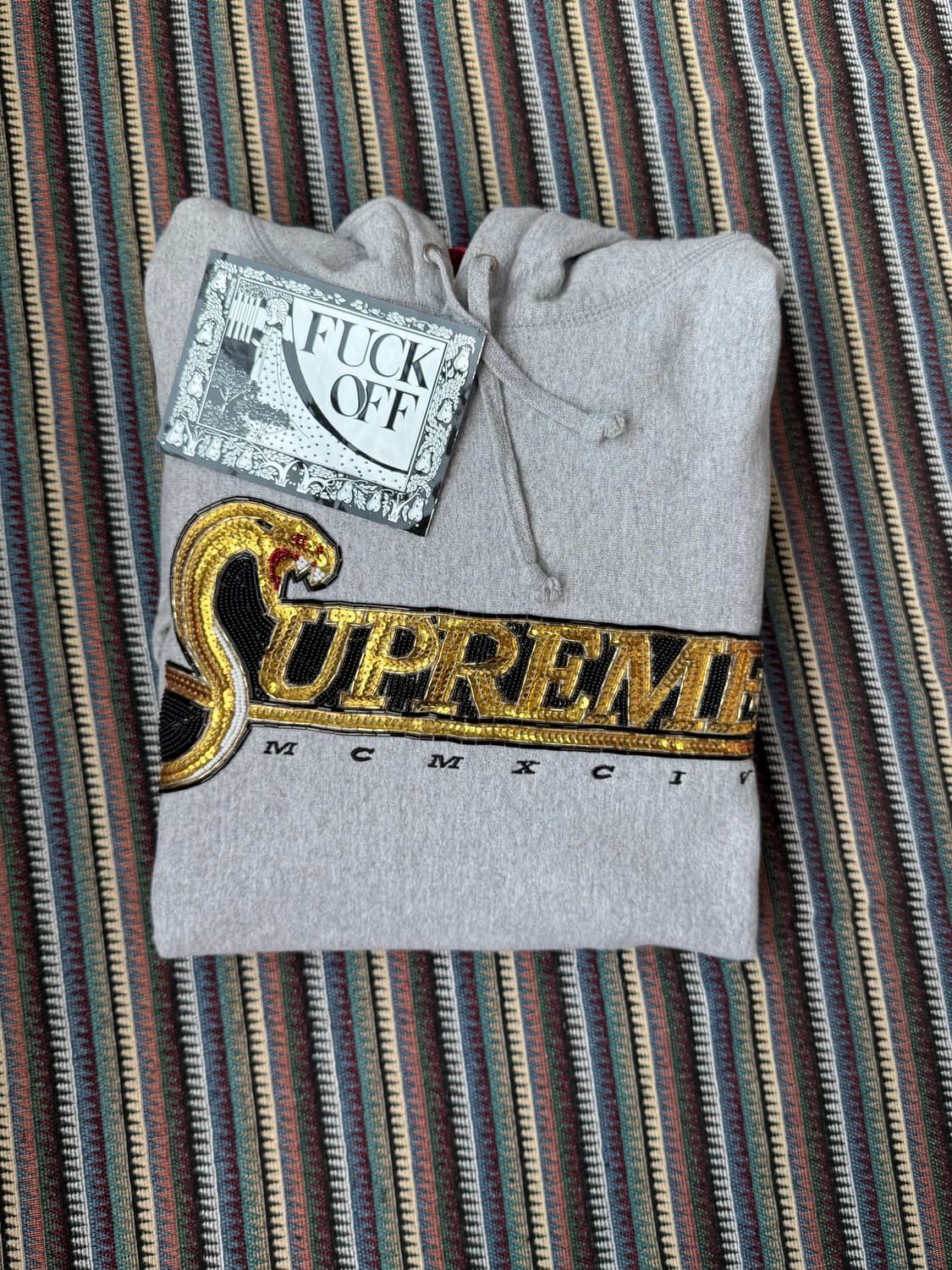 슈프림 스팽글 후드티 상품이미지2