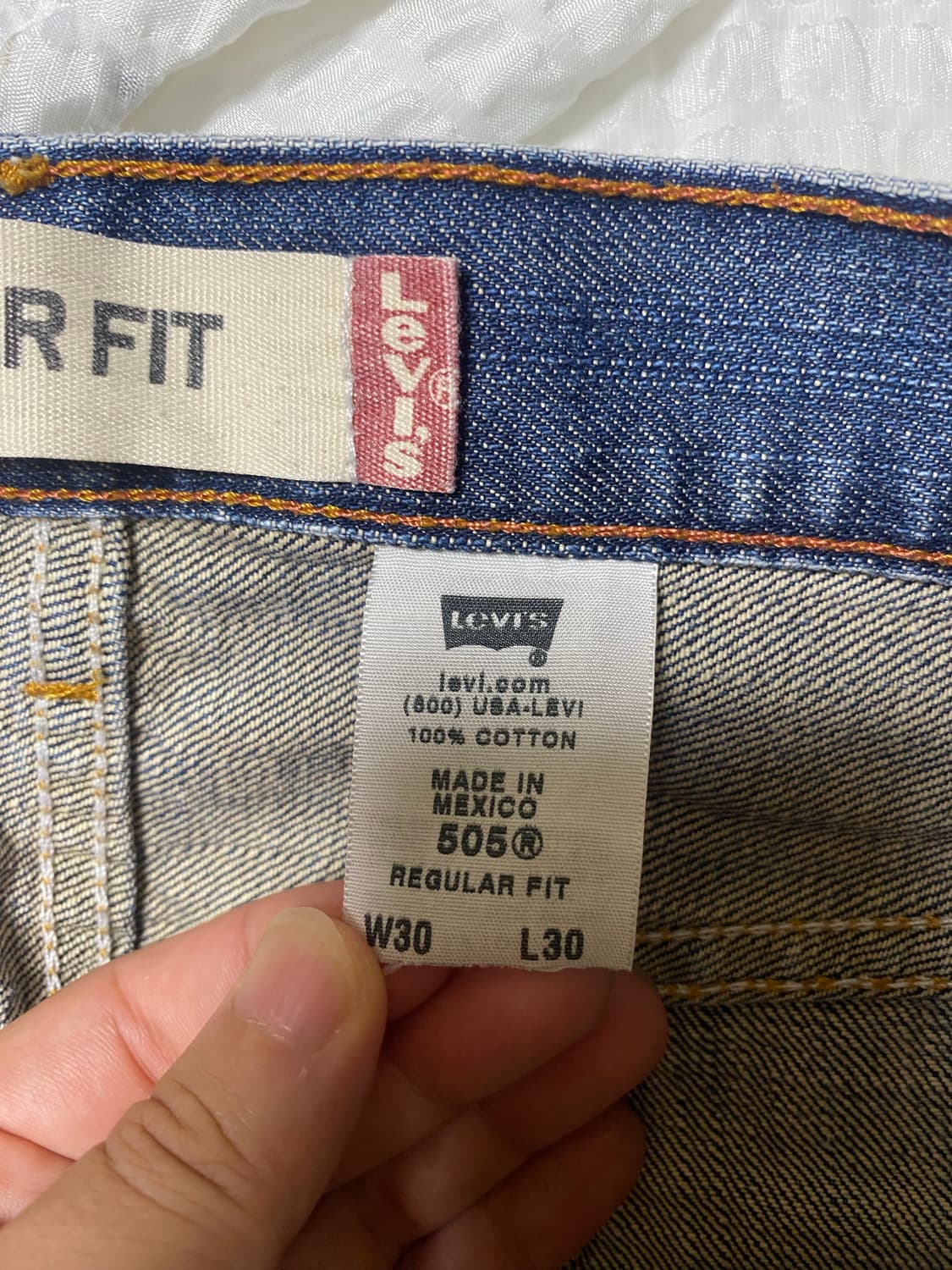 리바이스 levis 505 30size made in mexico 상품이미지5