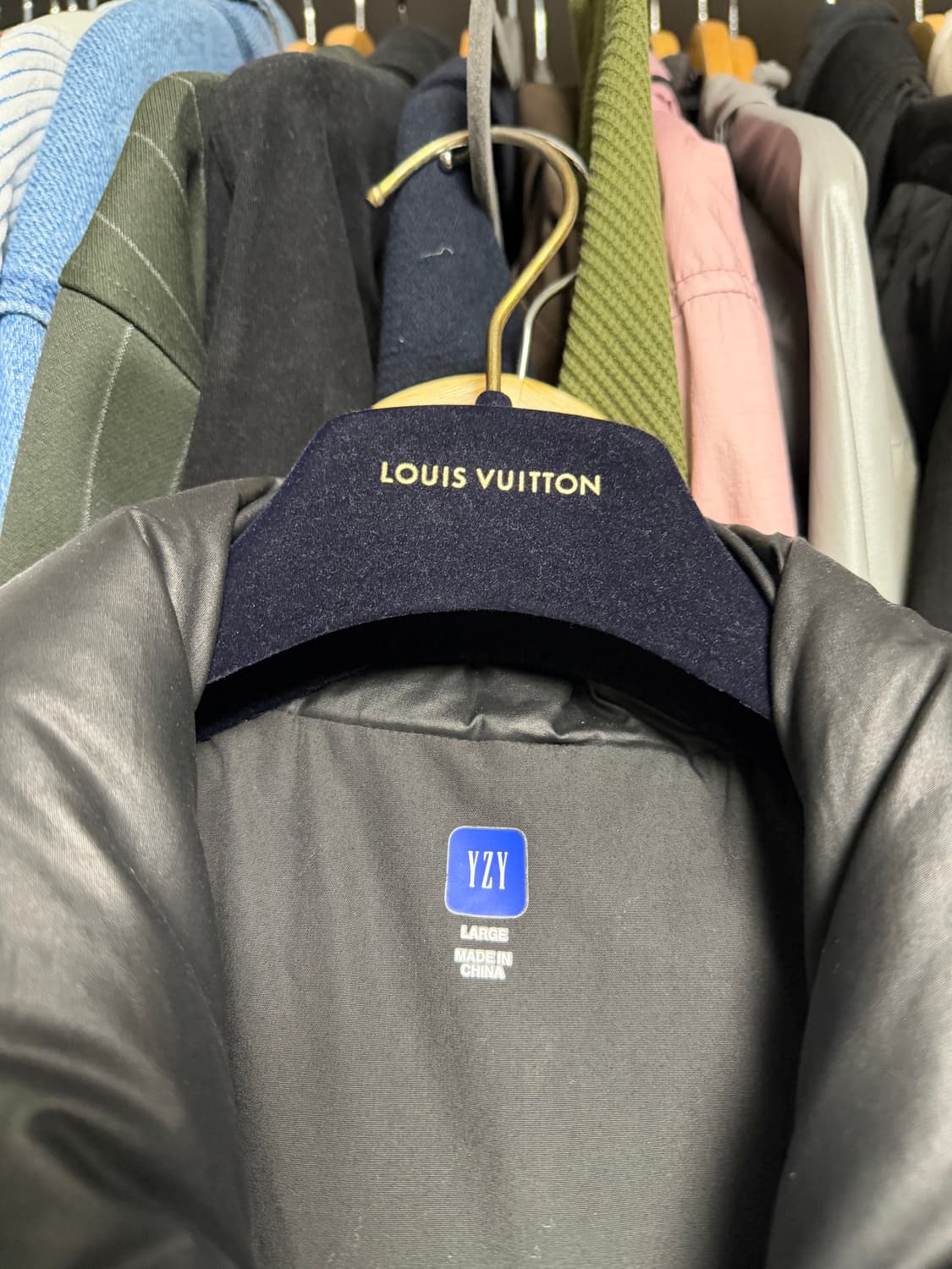 [L] 이지 갭 라운드 자켓 블랙 상품이미지2