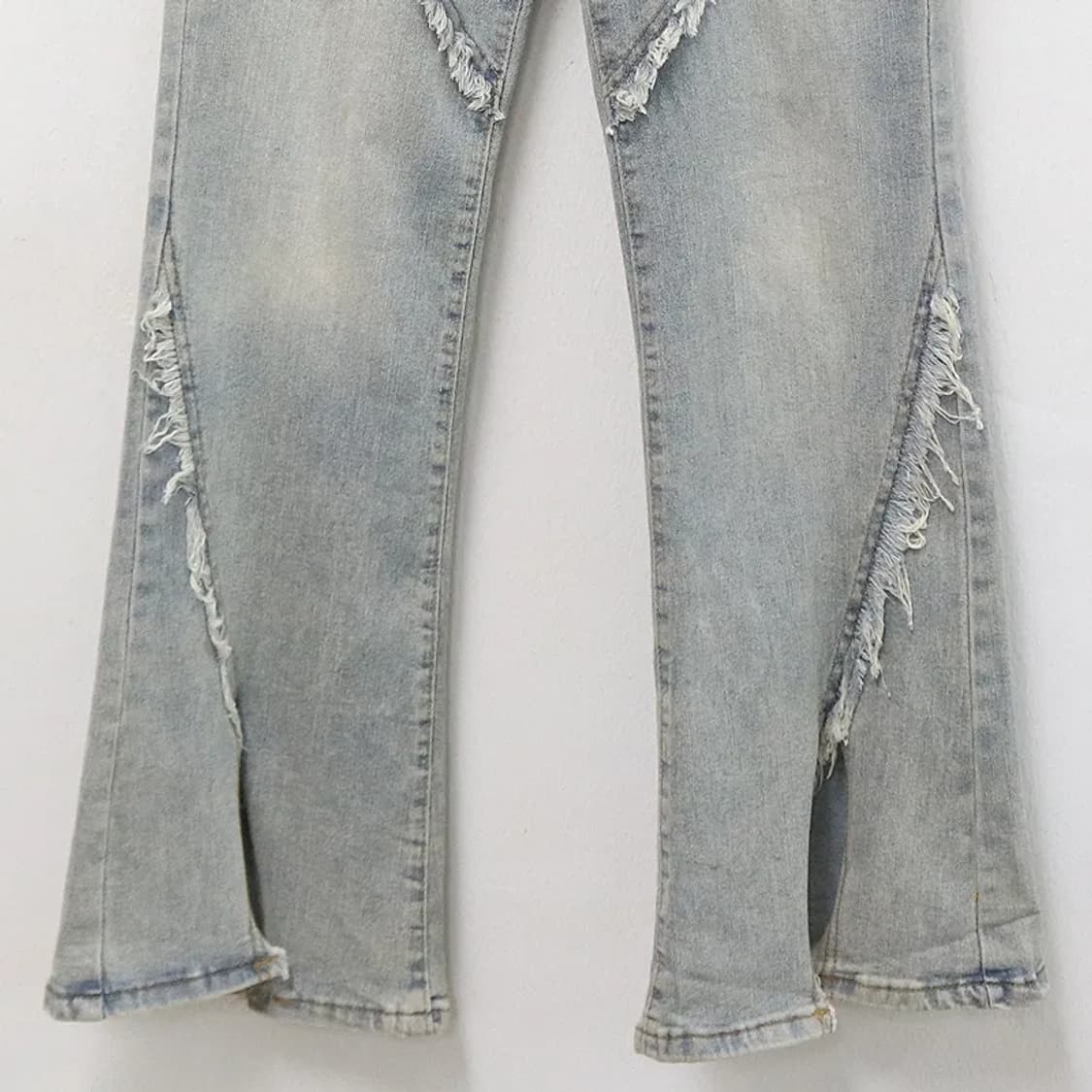 발레코어 데님 팬츠 66554 상품이미지4