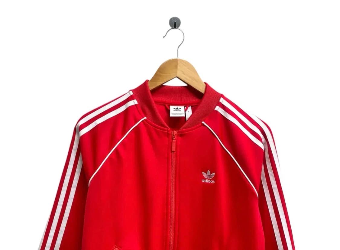 아디다스 슈퍼스타 Red 트랙탑 져지 S 상품이미지3