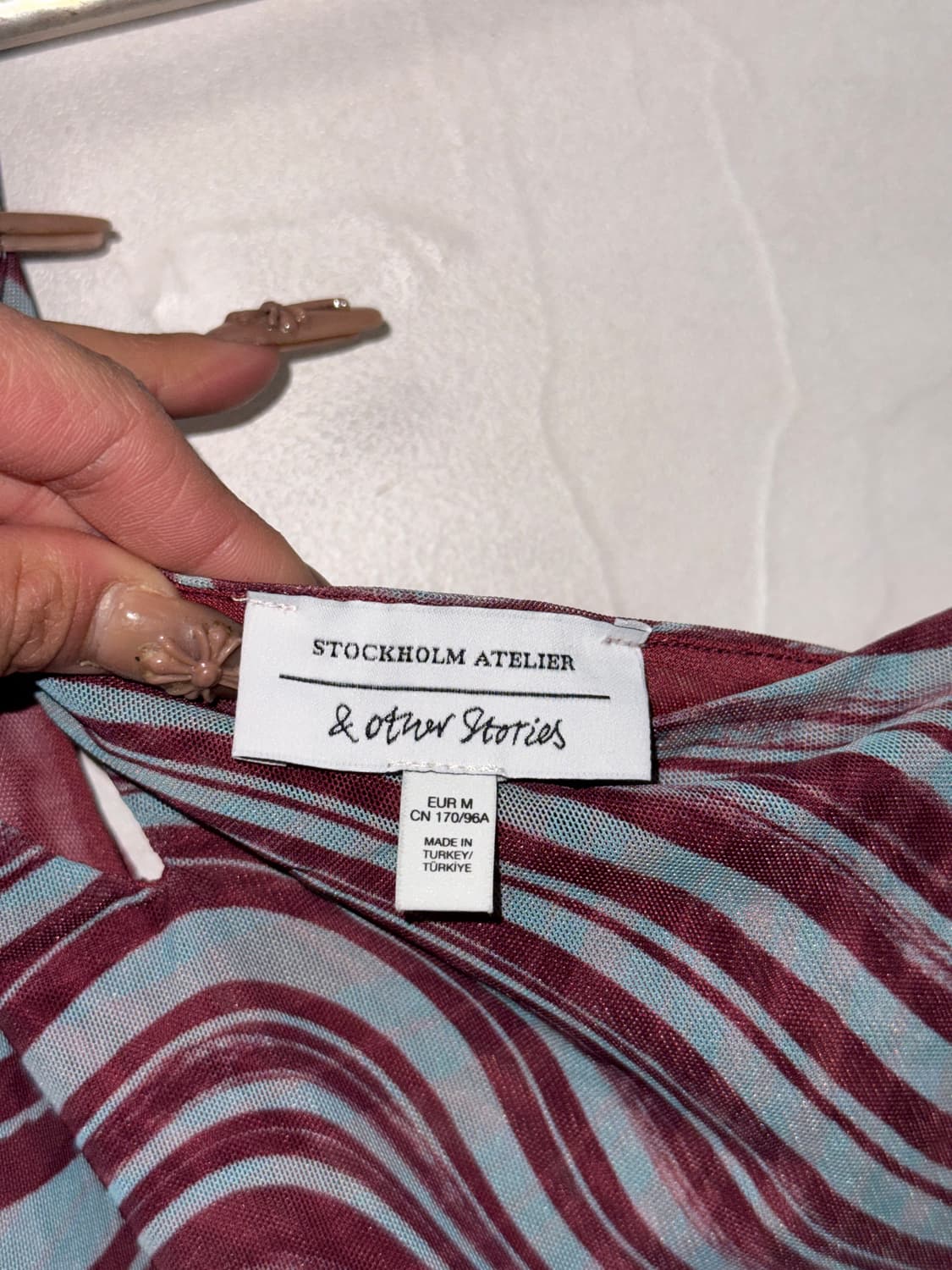 &Other Stories marble unbalance 슬리브리스 상품이미지6