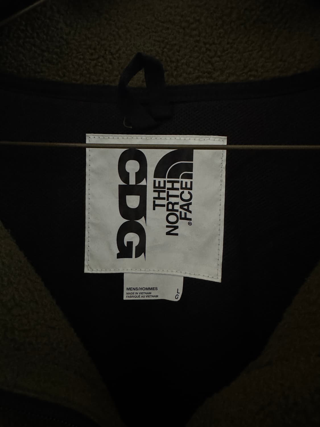 노스페이스 cdg 노스 돔 풀오버 카키 L 상품이미지3