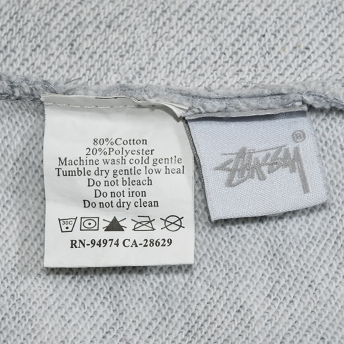 90s made in USA stussy 후드스웨트셔츠 상품이미지8
