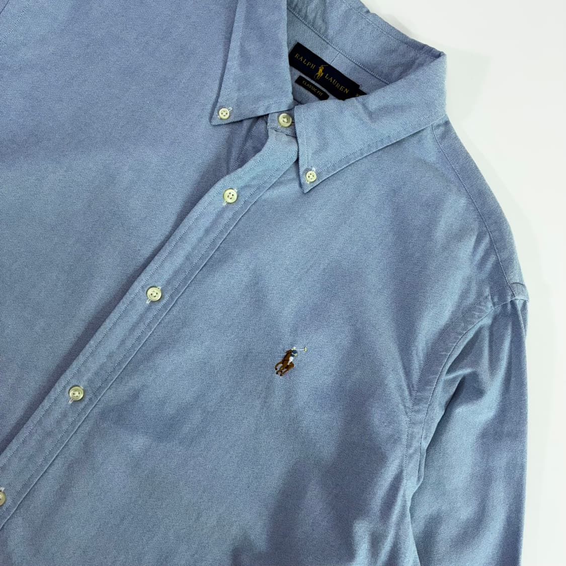 Polo  폴로 랄프로렌 자수 코튼 옥스포드 셔츠 상품이미지3