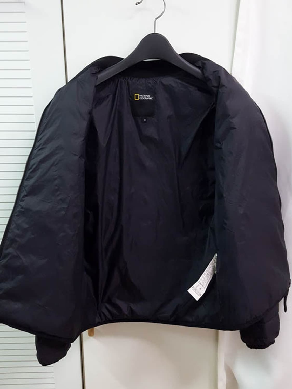 내셔널지오그래픽 여성 경량 다운 패딩 블랙 상품이미지5