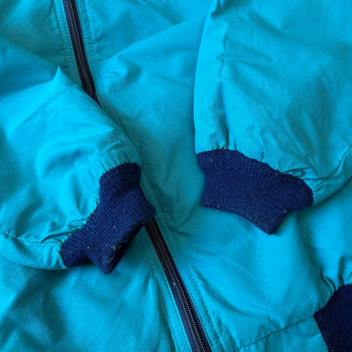 90s L.L.bean 90년대 엘엘빈 청록 컬러 쓰리 시즌 웜업 자켓 상품이미지7