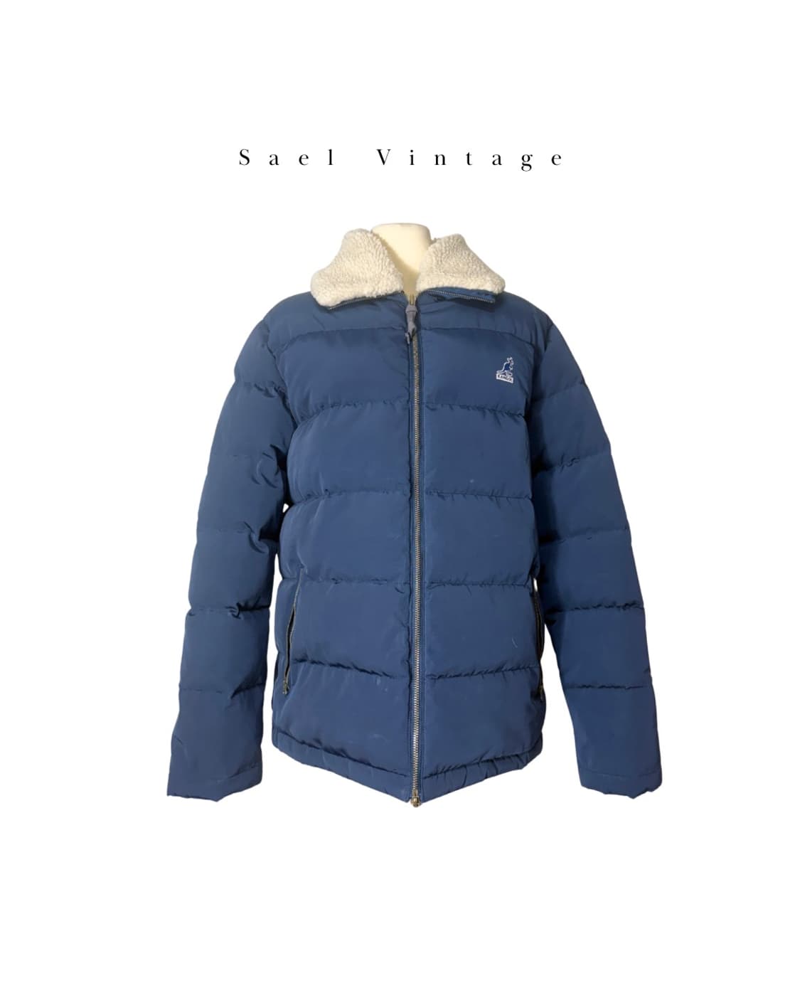 캉골 울 쇼트 점퍼 구스다운 (털 탈부착 가능) 상품이미지1