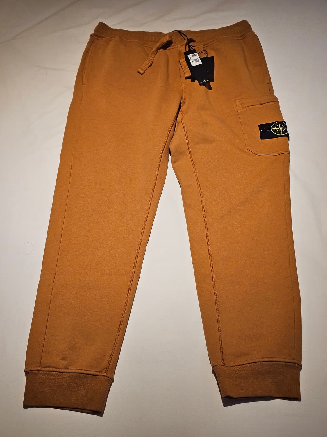 스톤아일랜드  가먼트 다이드 코튼 플리스 카고 스웨트팬츠 (새 상품) 상품이미지1