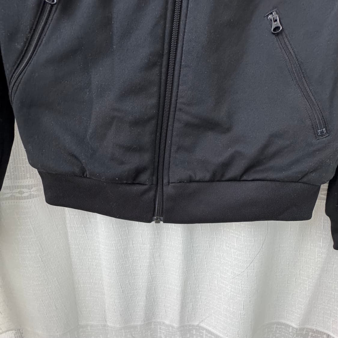 아디다스 블랙 불꽃자수로고 트랙자켓져지 85 상품이미지5