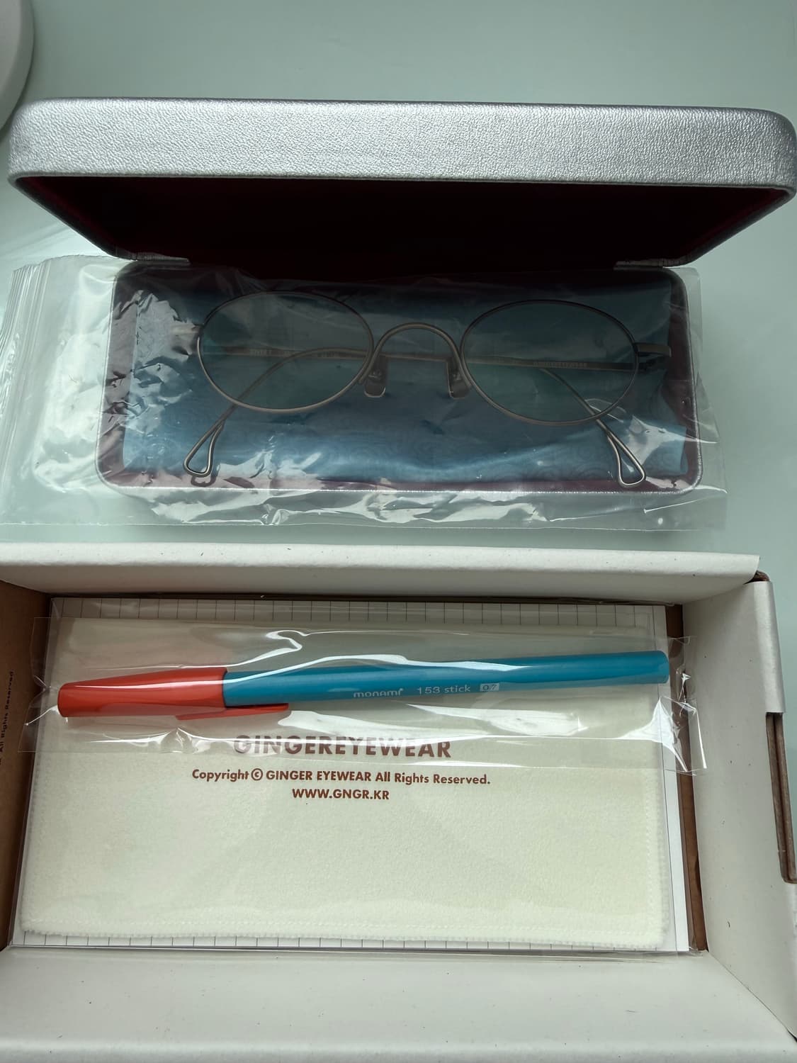 진저아이웨어 다이버티 실버 (새상품) 상품이미지2