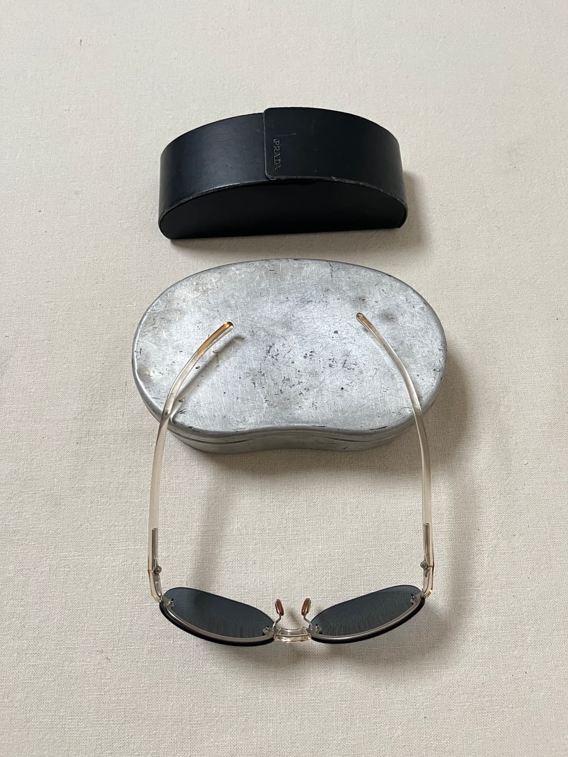 프라다 림리스 선글라스 prada rimless sunglasses 상품이미지2