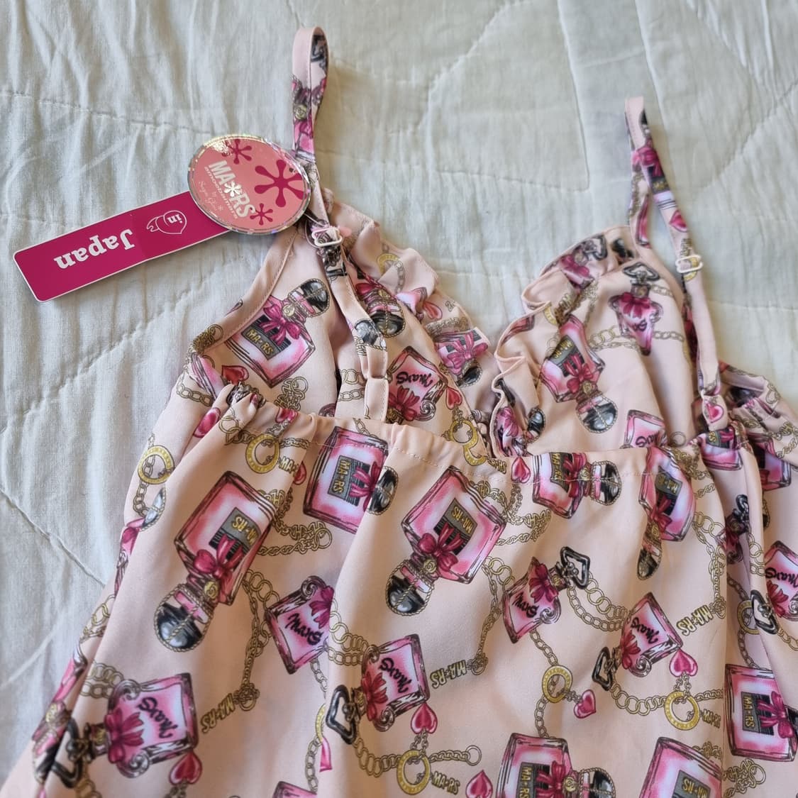 MARS Sugar Gloss 프리미엄 향수 쥬얼 프릴 마즈원핏치마세트 상품이미지9