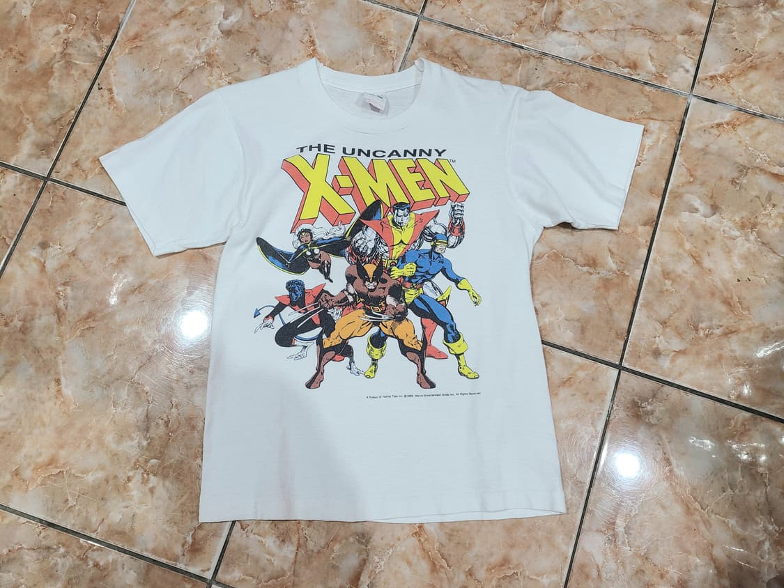 80년대 프룻오브더룸 X-MEN 빈티지티셔츠 상품이미지2